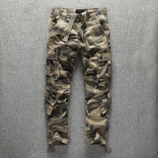 Camouflage cargo pants